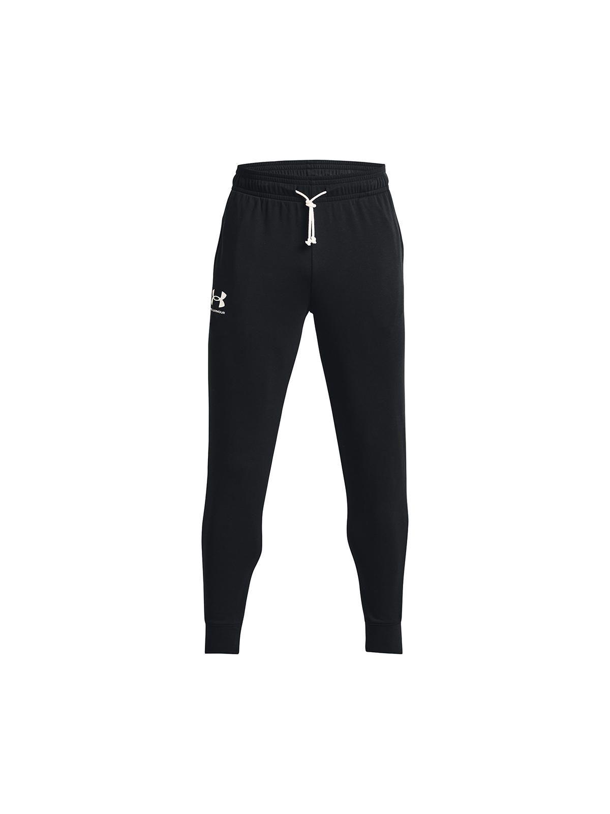 Joggers de rizo UA Rival Negro para hombre-0