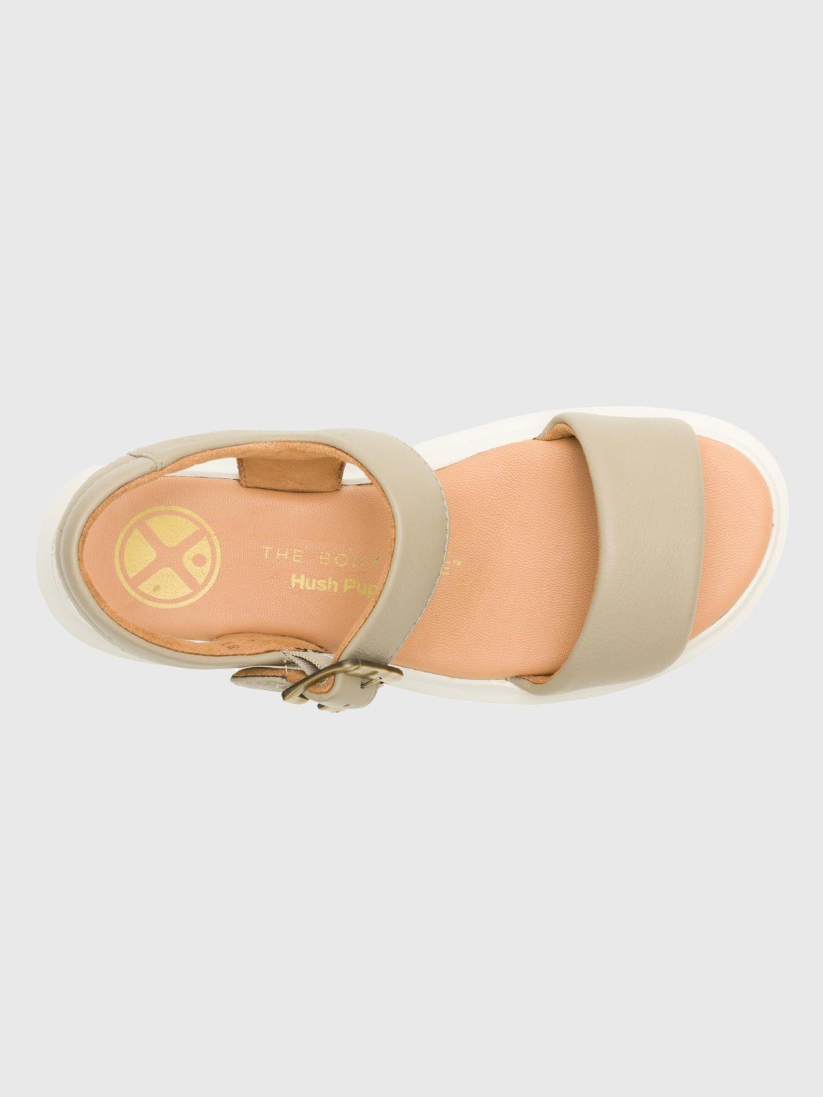 Sandalia Cuero Mujer Uplift Strap Verde-5