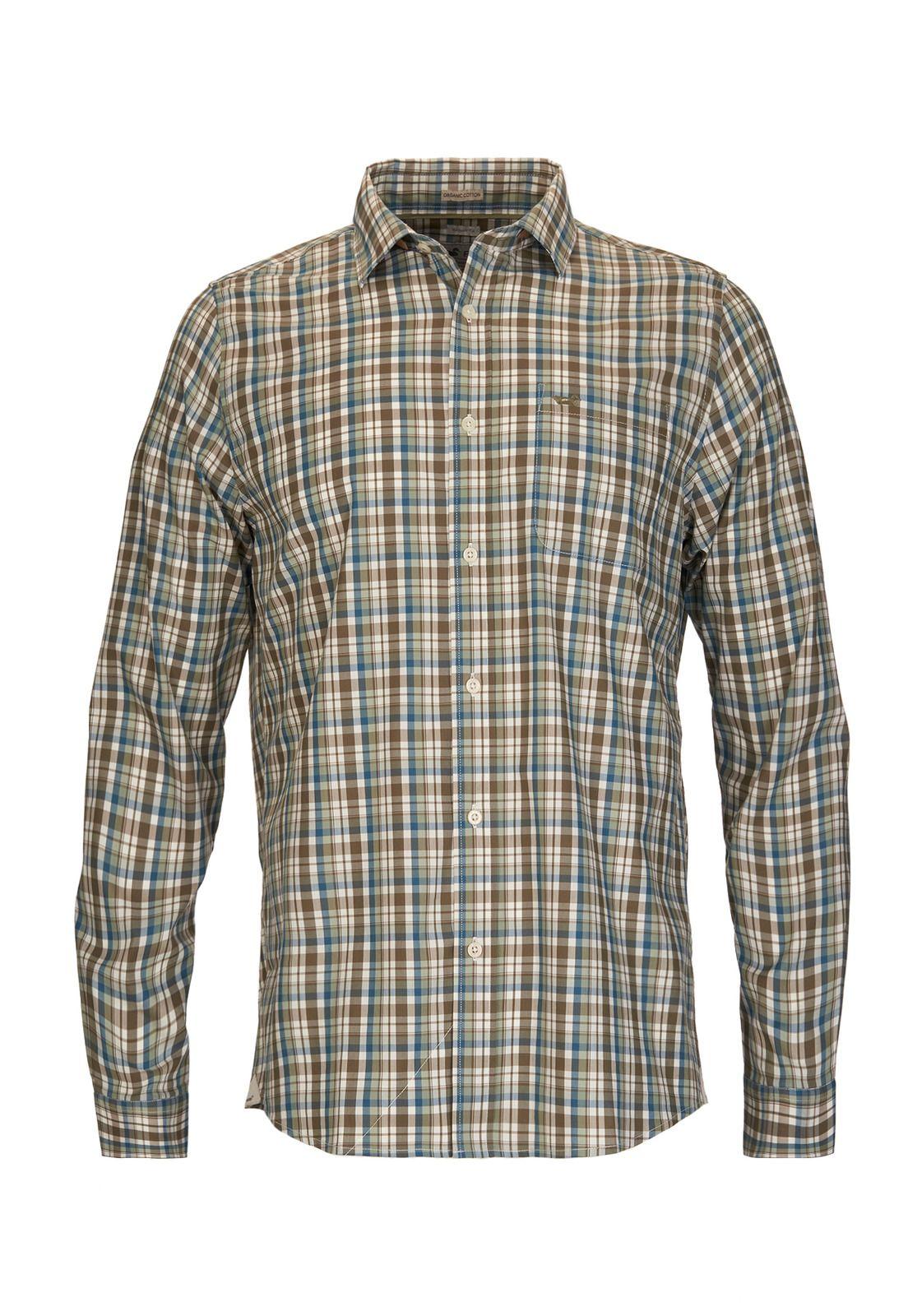 Camisa M/L Hombre Mild Verde-0
