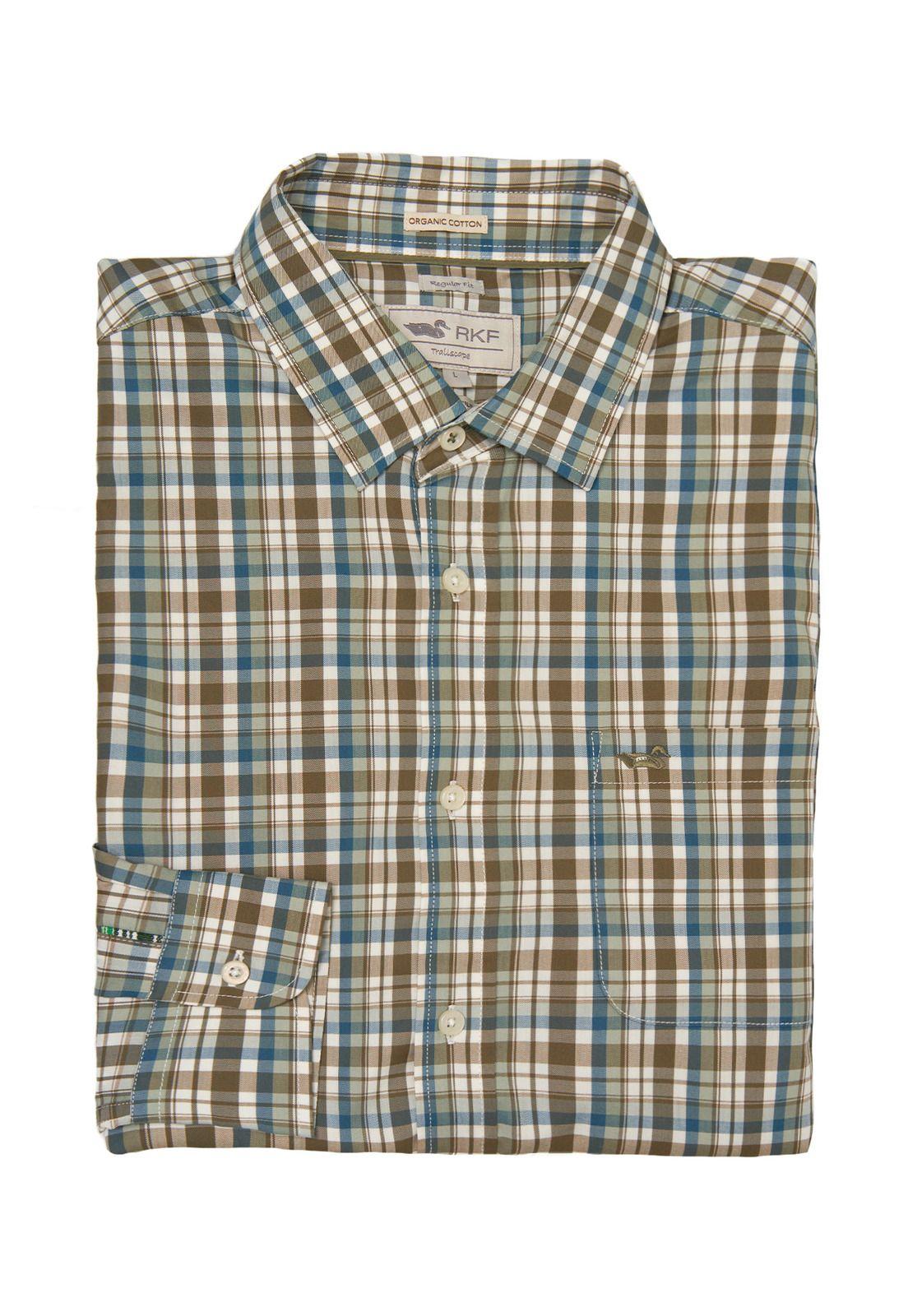Camisa M/L Hombre Mild Verde-3