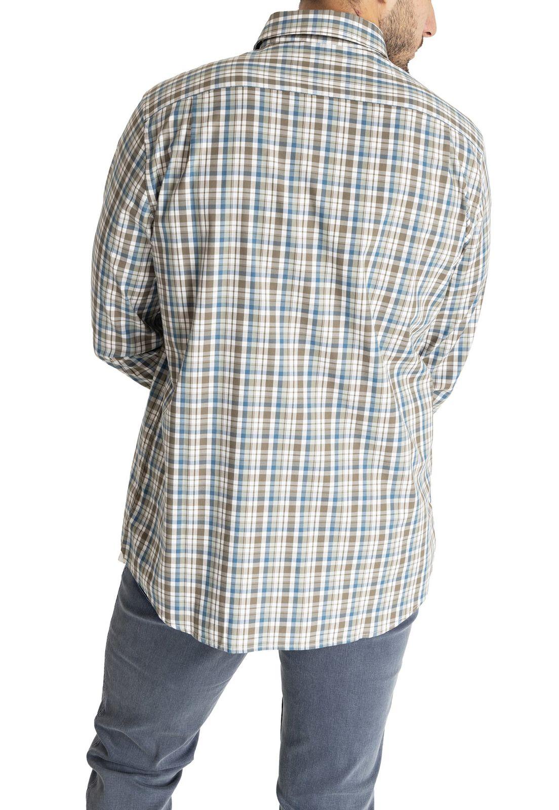 Camisa M/L Hombre Mild Verde-5