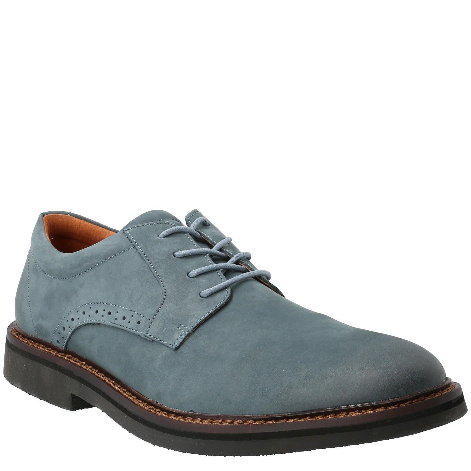 Zapato Cuero Cedar Low Azul Hombre Rockford-0