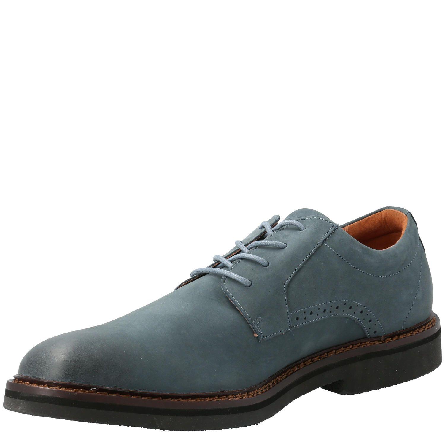 Zapato Cuero Cedar Low Azul Hombre Rockford-3