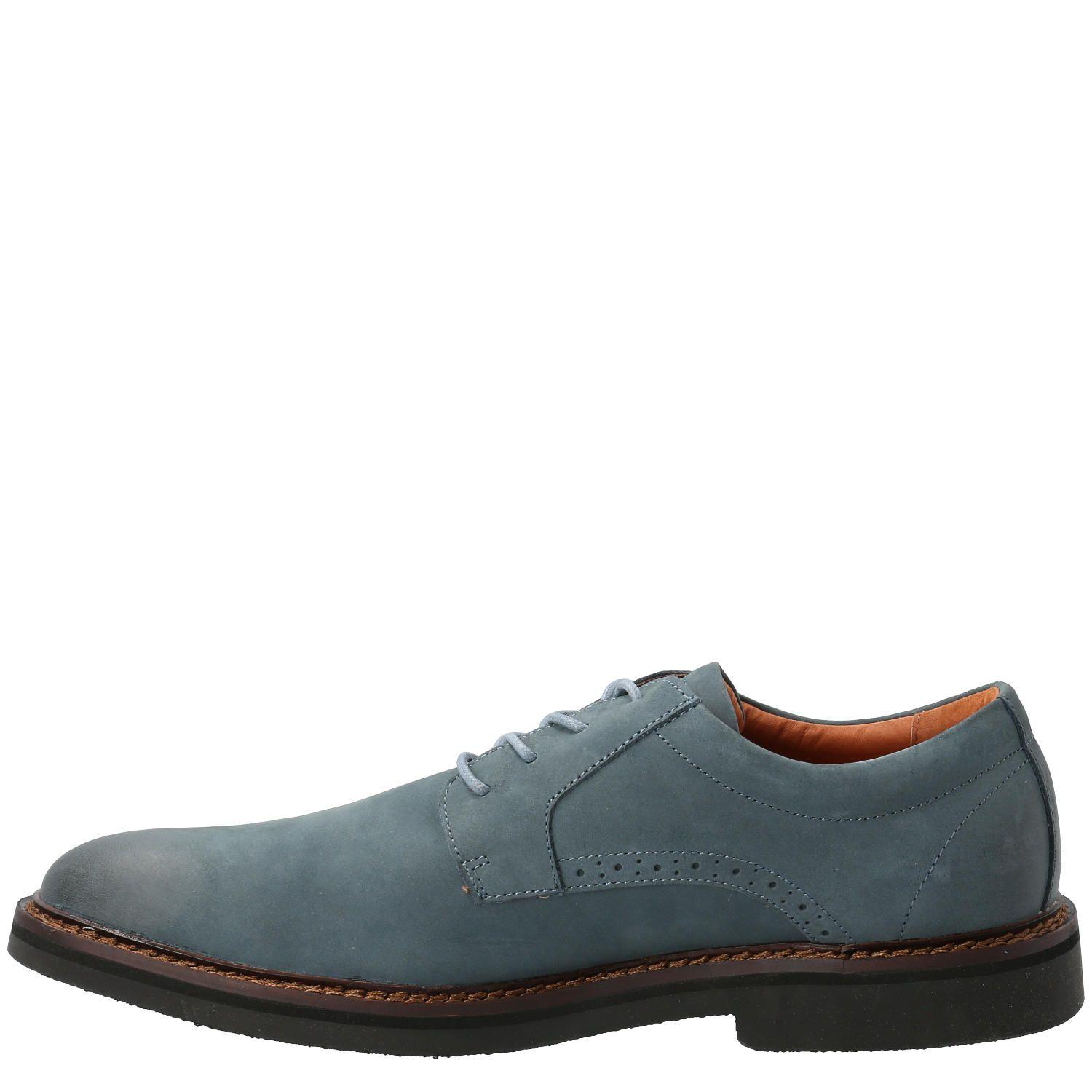Zapato Cuero Cedar Low Azul Hombre Rockford-4