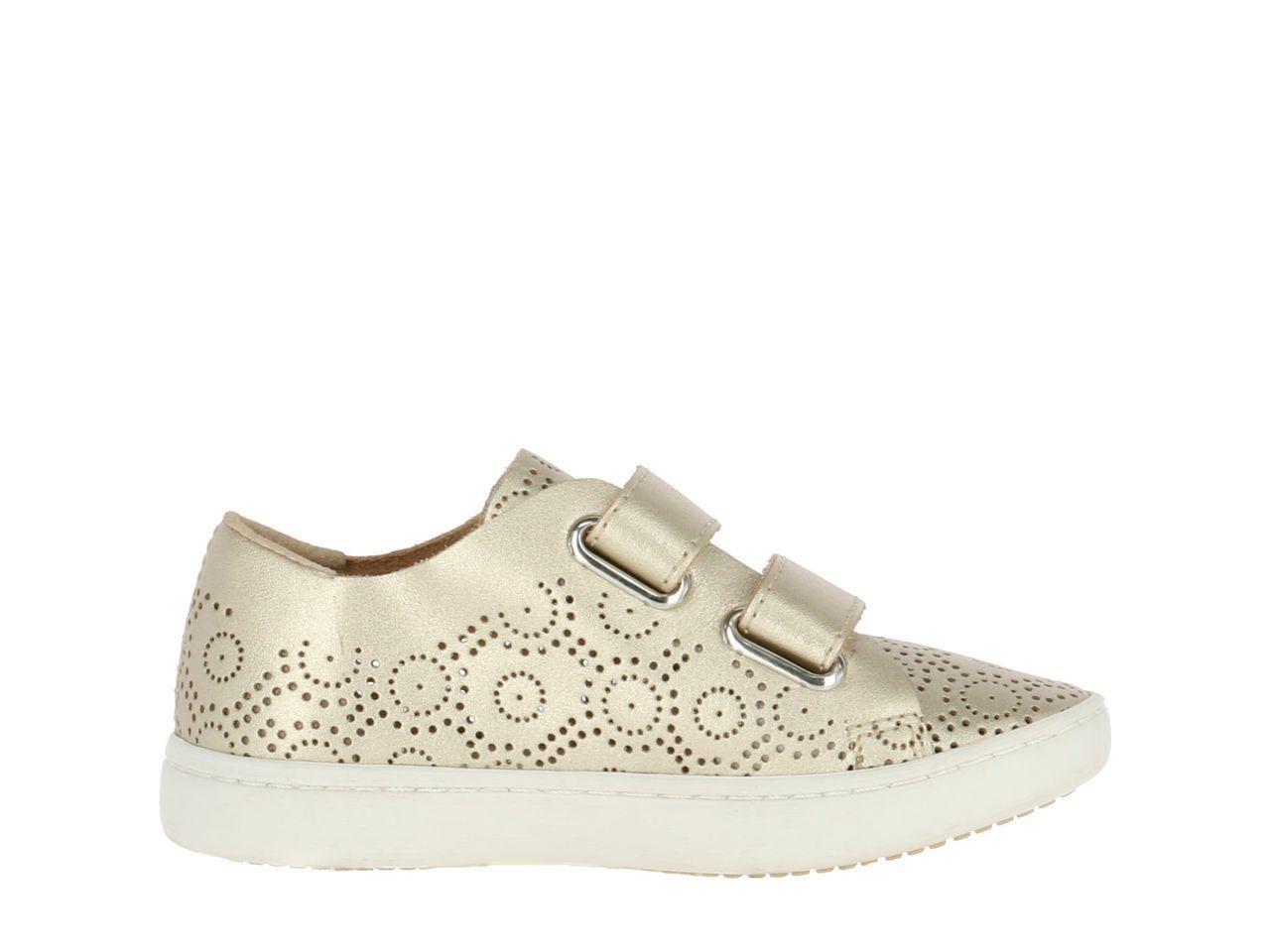 Zapatilla Cuero Myconos Dorado-3