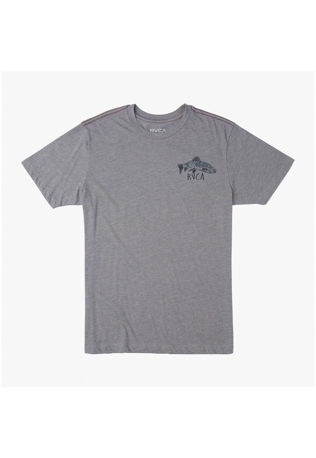 Polera M/C Hombre Downstream Gris-0