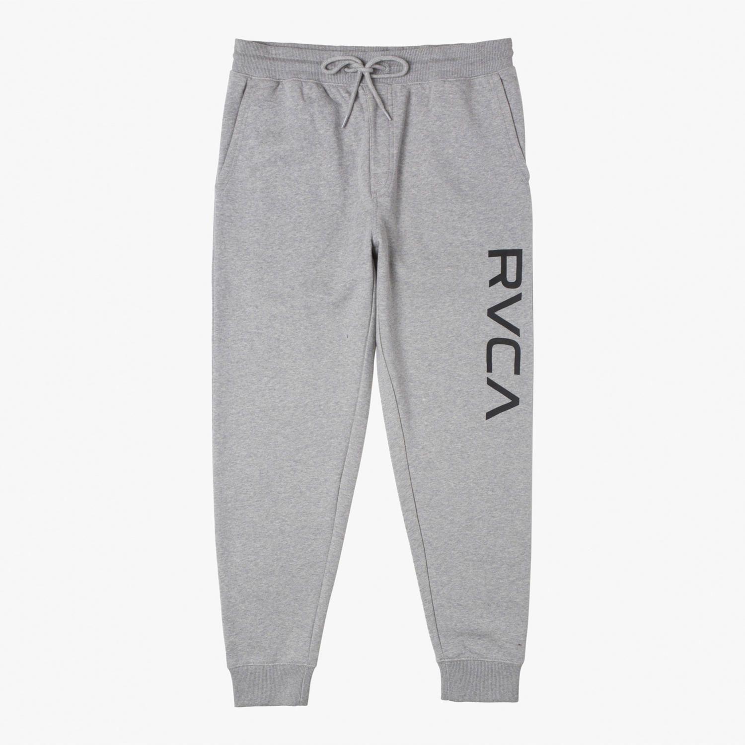 Pantalón Buzo Hombre Big Rvca M Otlr Gris-0