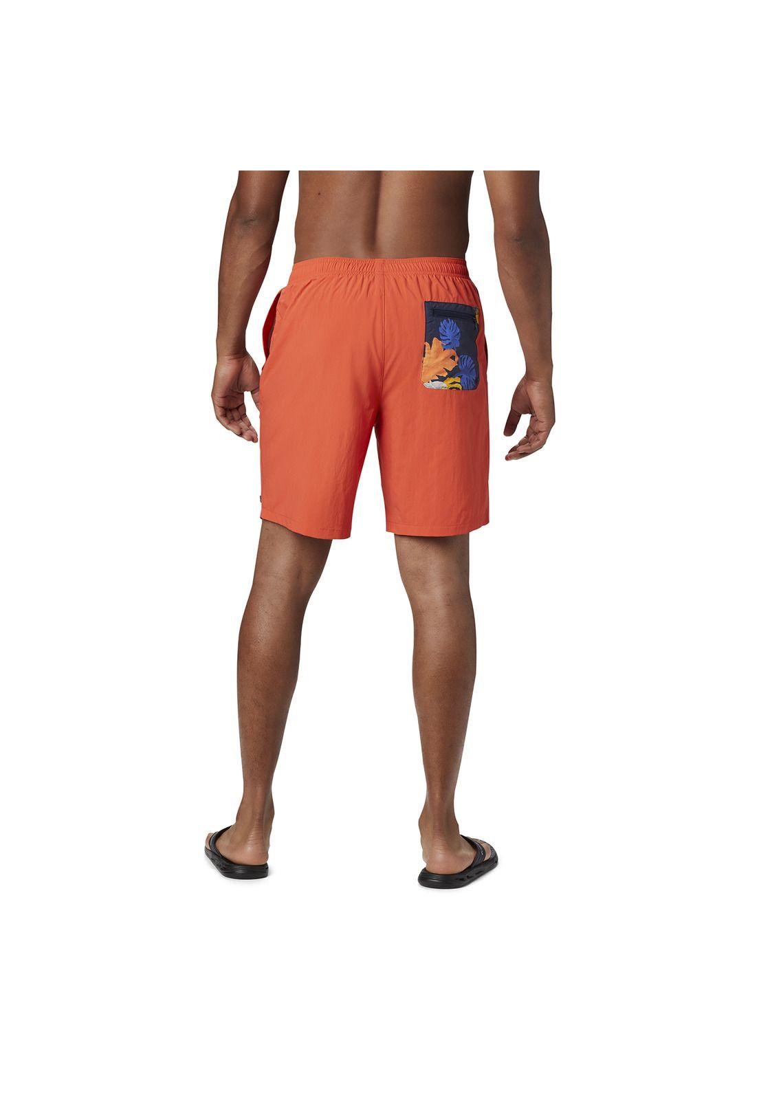 Traje De Bano Hombre Roatan Drifter Naranjo-1