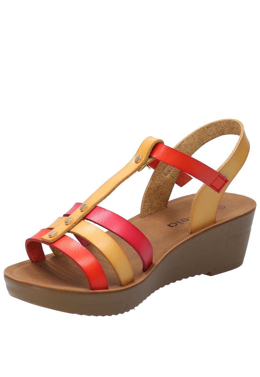 Sandalia Ellen Amarillo Mujer-4