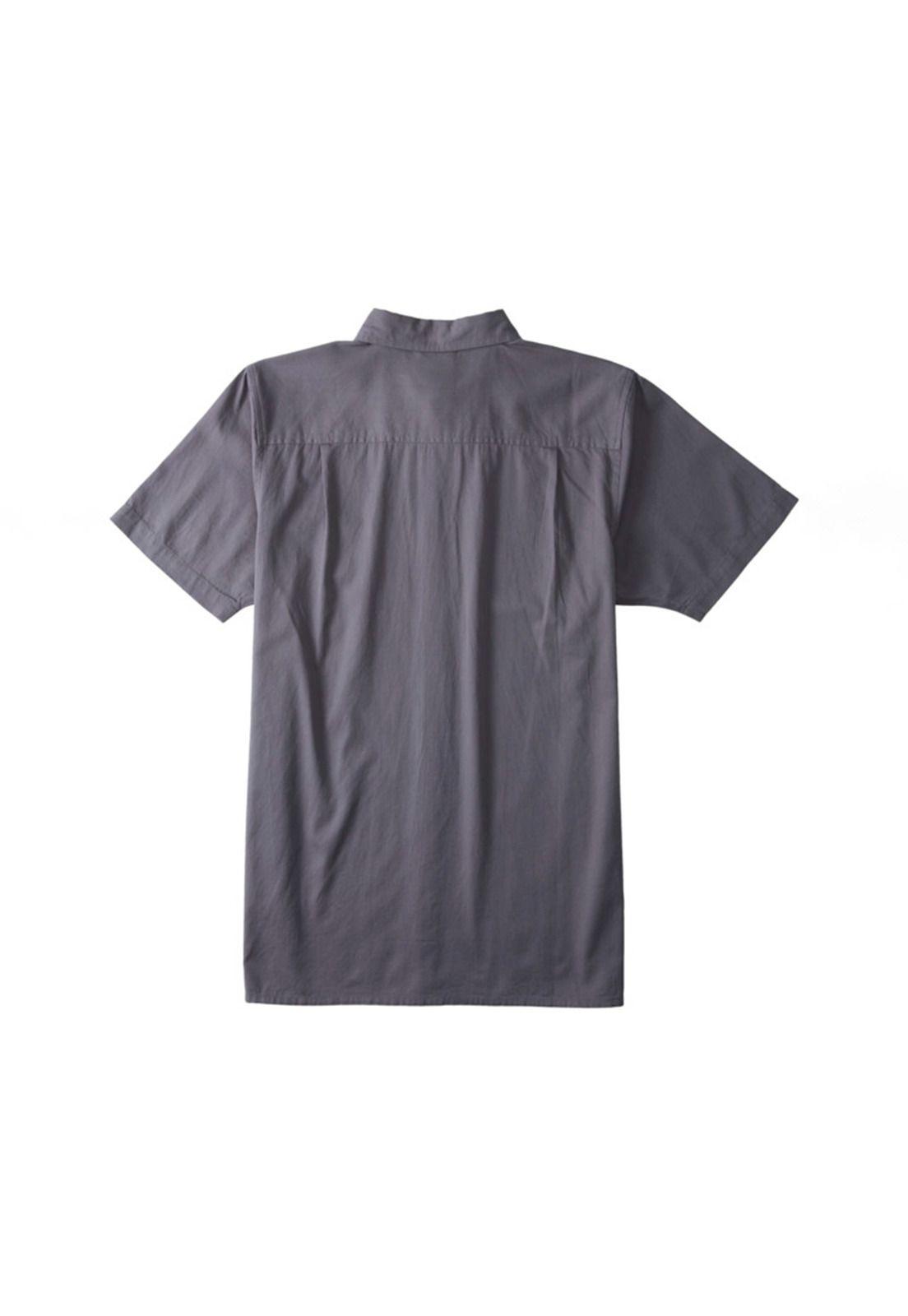 Camisa M/C Passport Wvtp Gris Hombre-6
