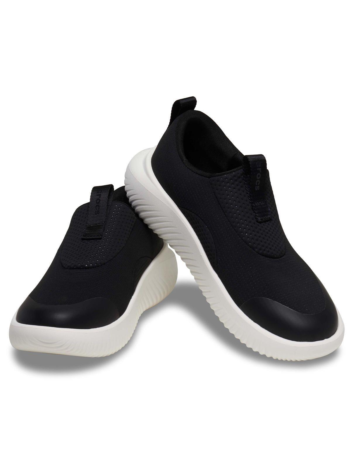 Zapatilla Crocs Hombre Mellow Ease Negro Blanco-3