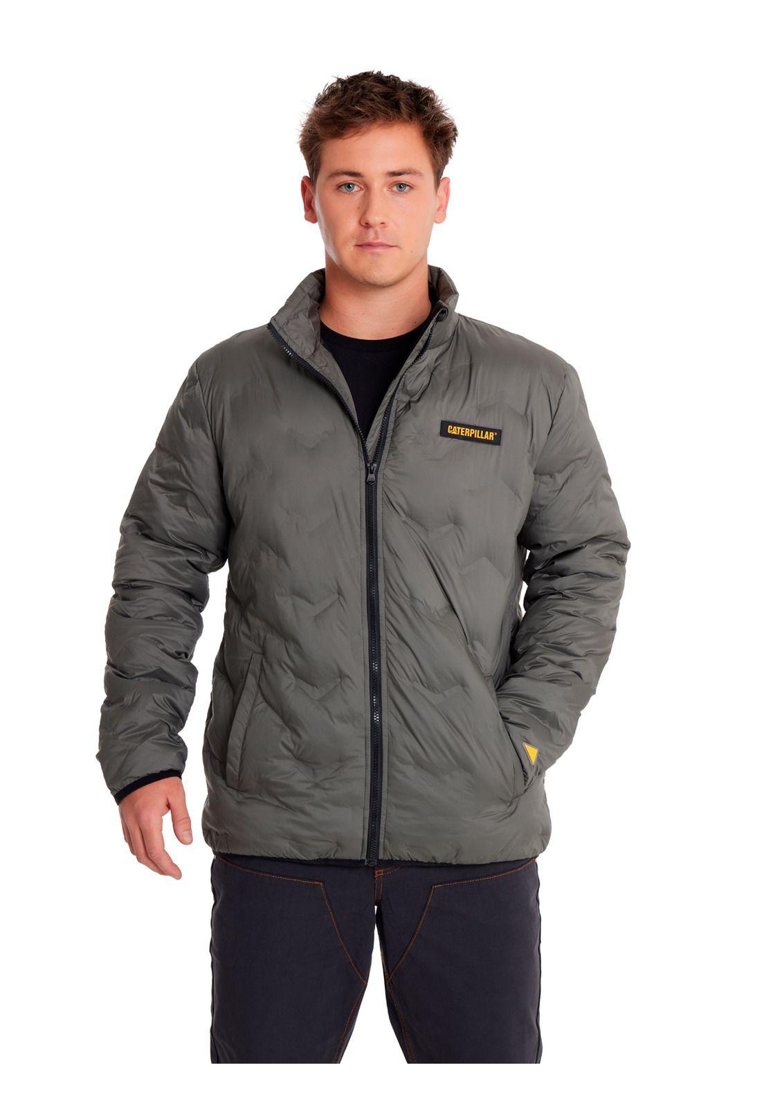 Chaqueta Hombre Bonded Medium Weight InsulatedGris-1