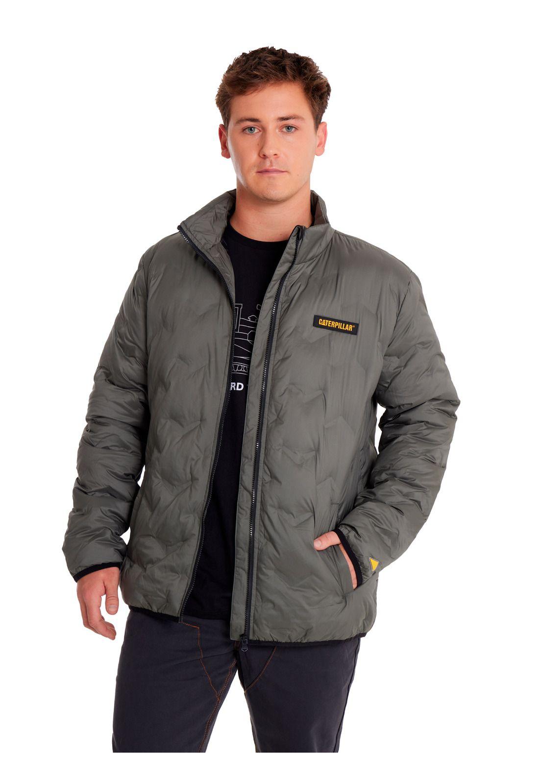 Chaqueta Hombre Bonded Medium Weight InsulatedGris-4