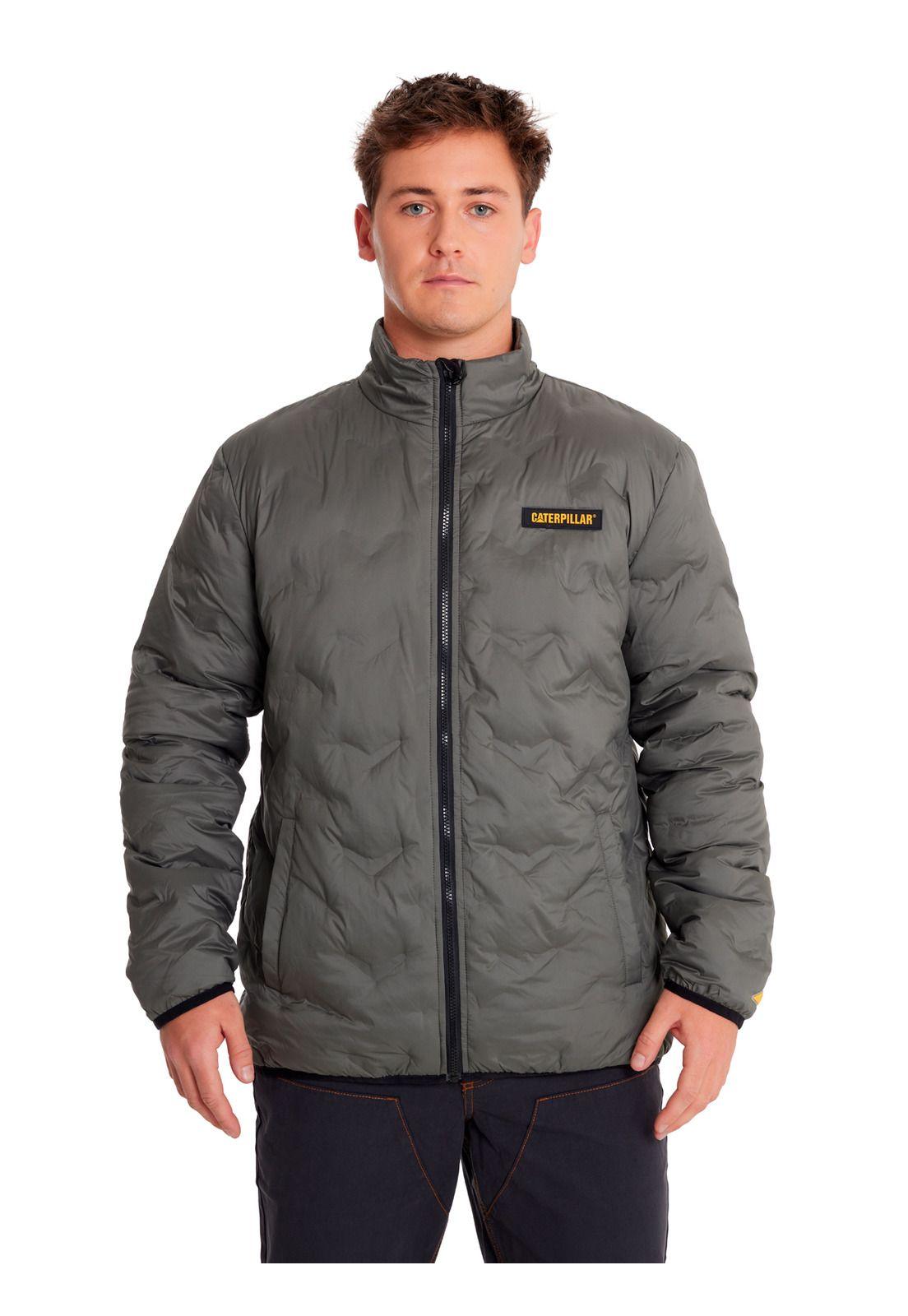 Chaqueta Hombre Bonded Medium Weight InsulatedGris-5