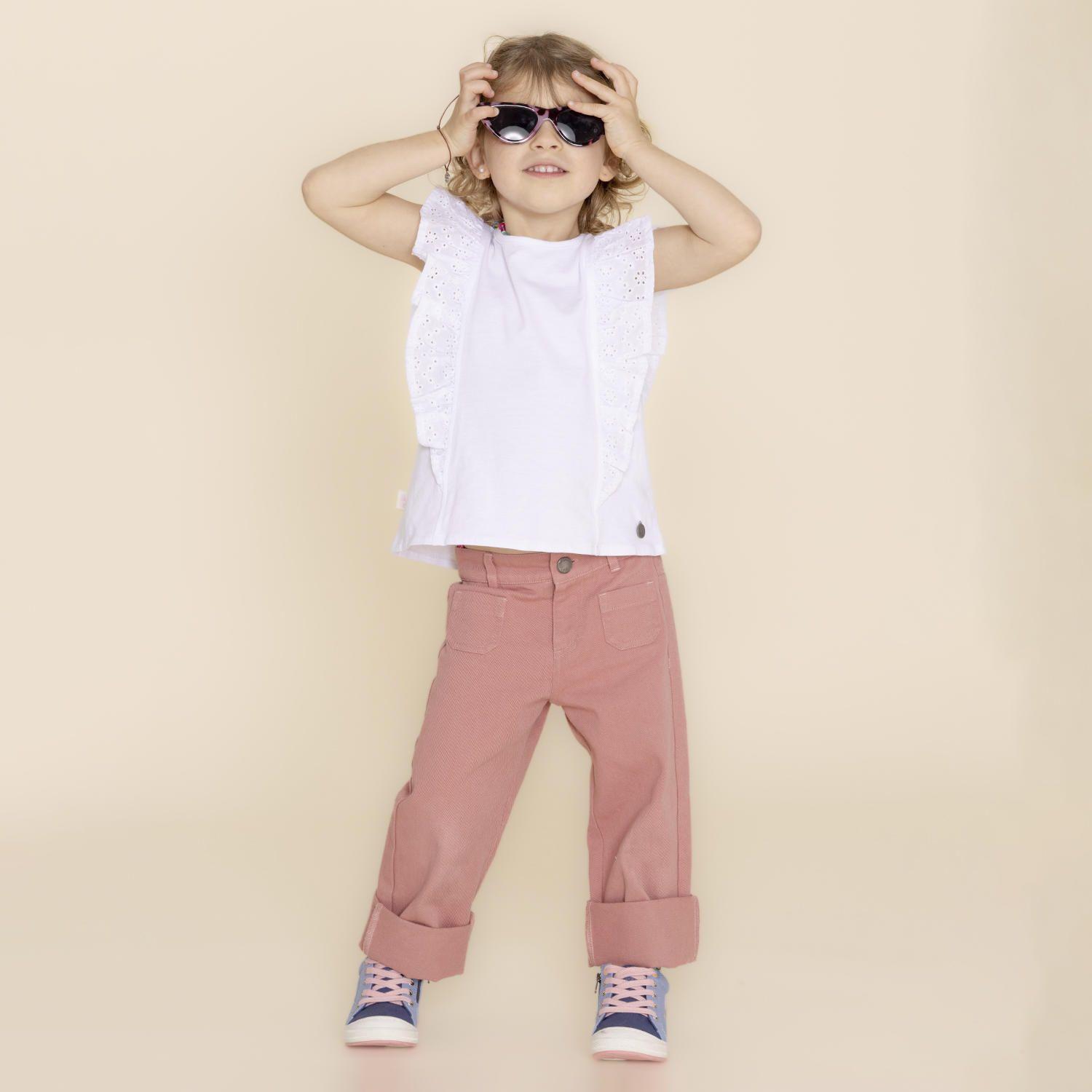 Polera Niña Matilda (4-16) Crema-1