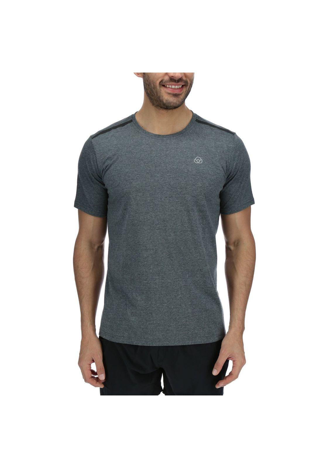 Polera M/C T Shirt Tioga Negro-0