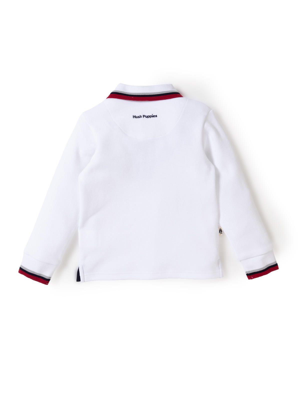 Polera Manga Larga Niño Heaven Blanco-1