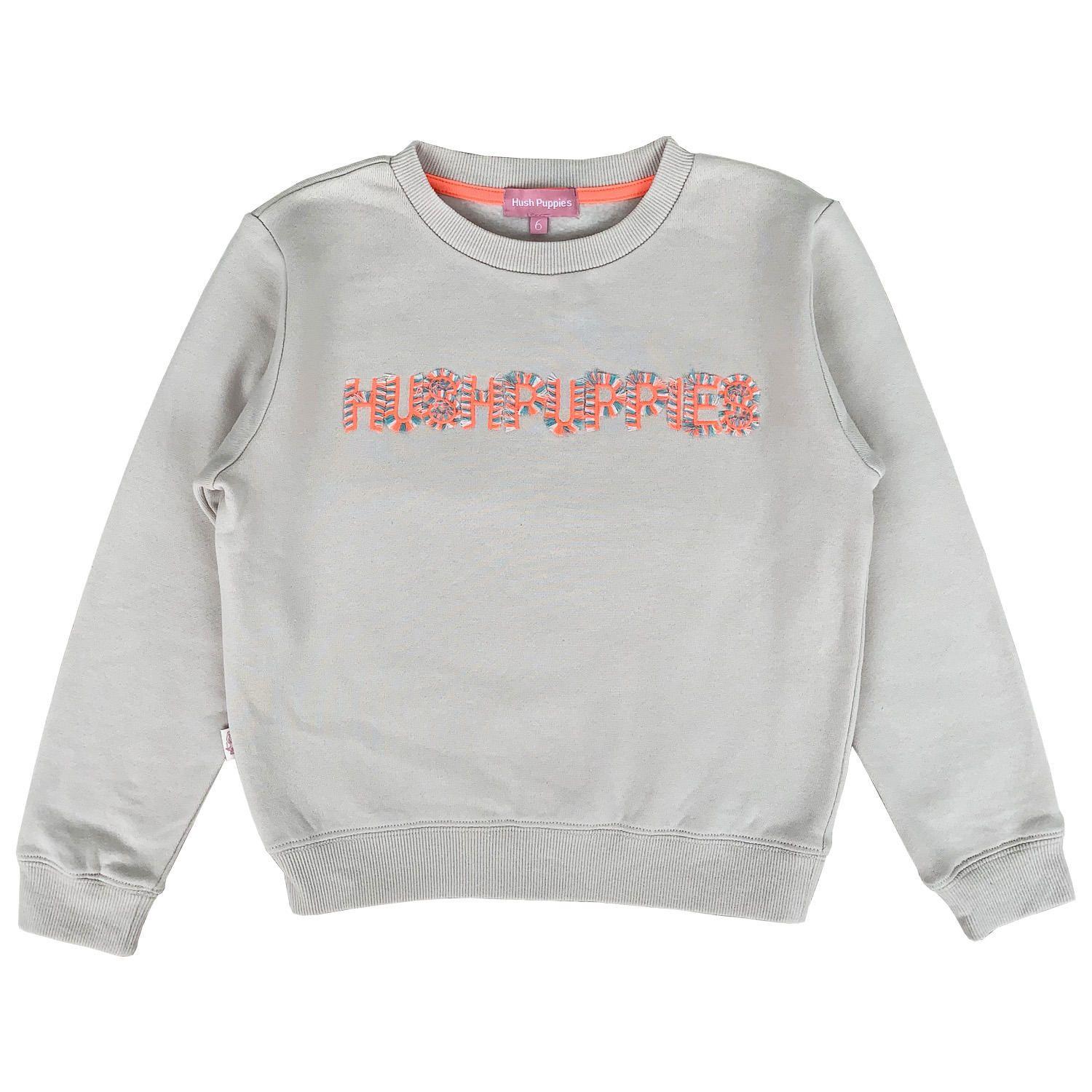 Polerón Flecos Niña Algodón Blanco-0