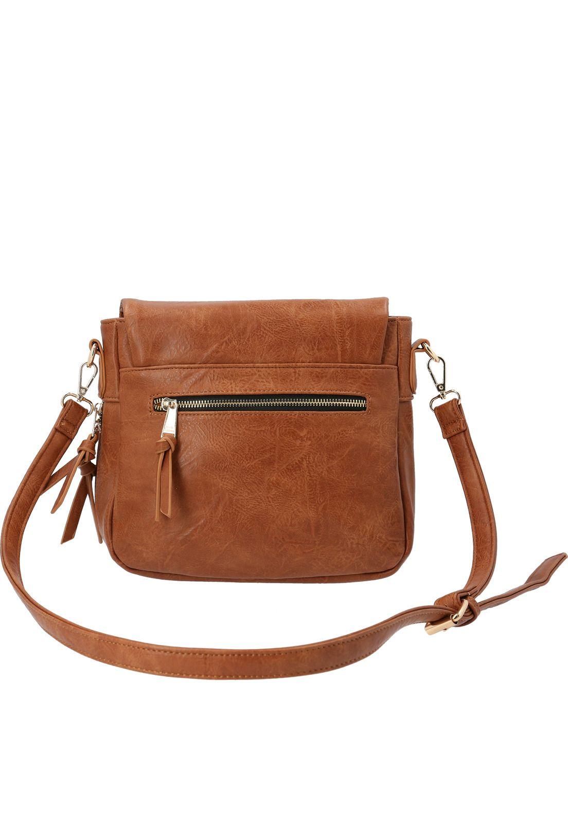 Cartera Mujer Sever Cross Café-2