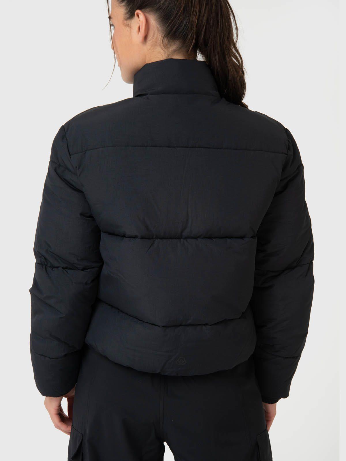 Parka Mujer Puffa Negra-1