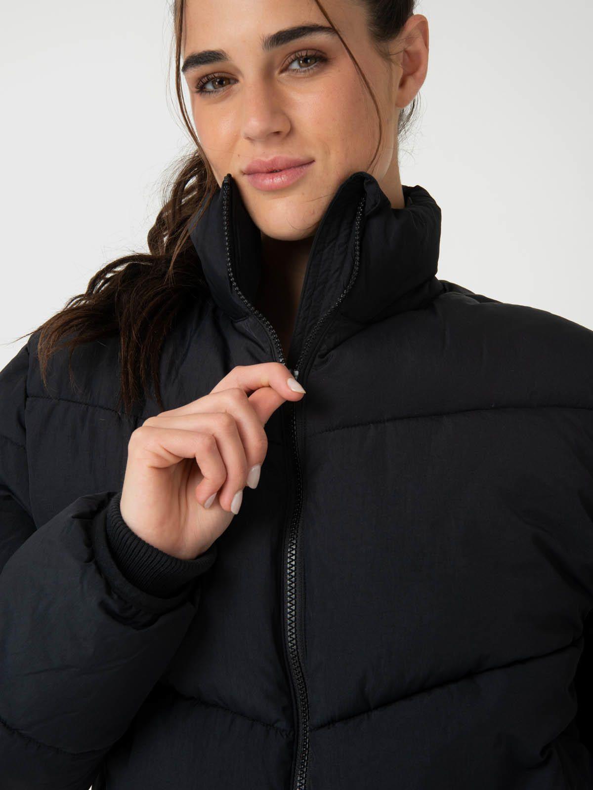 Parka Mujer Puffa Negra-3