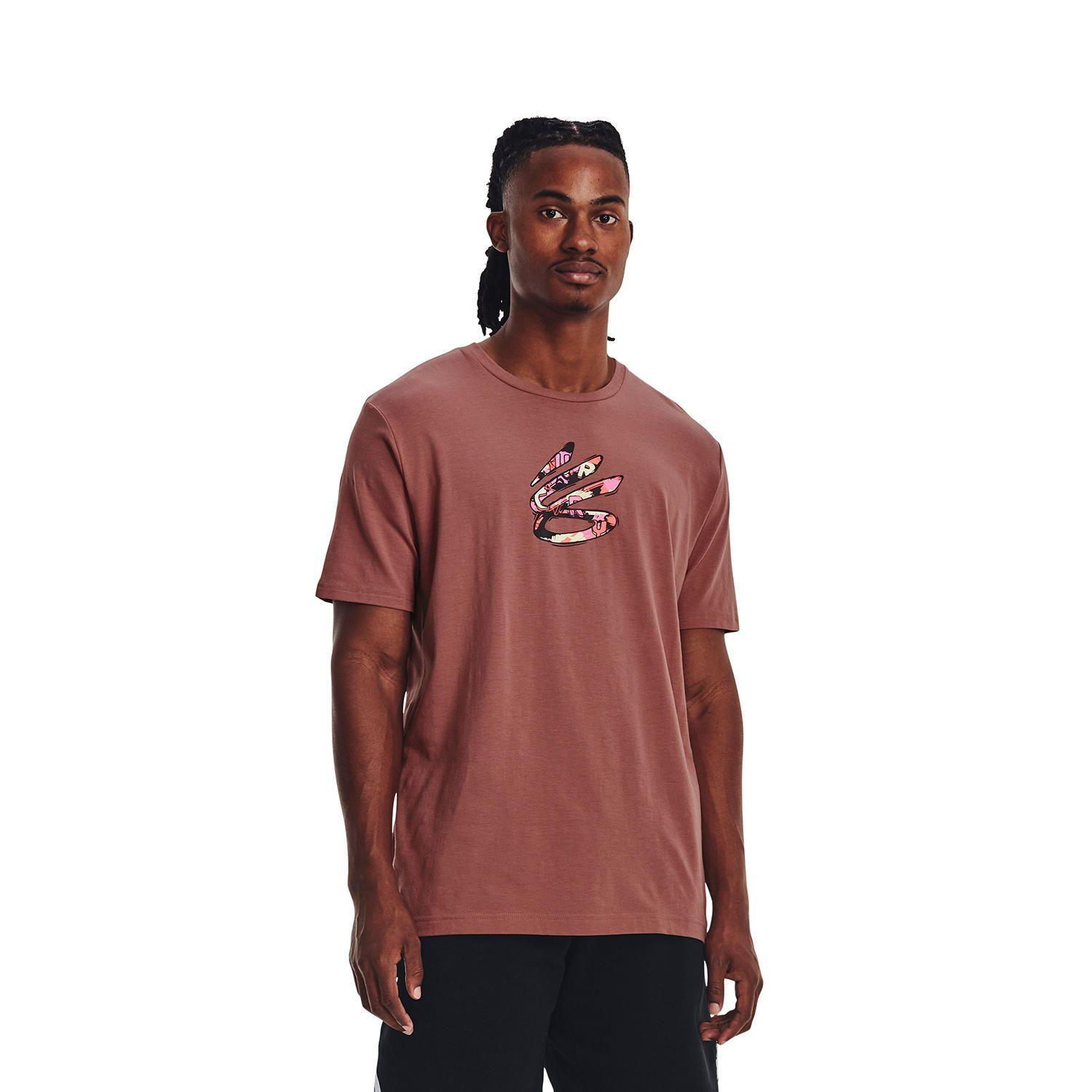 Polera M/C Baseball Curry Comic Fill Rojo Hombre-3