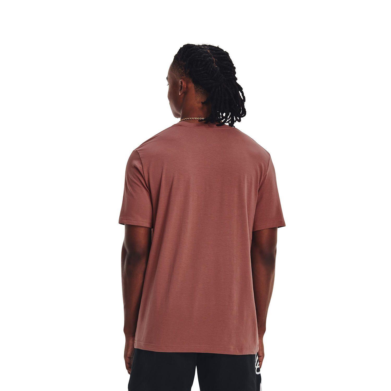 Polera M/C Baseball Curry Comic Fill Rojo Hombre-4
