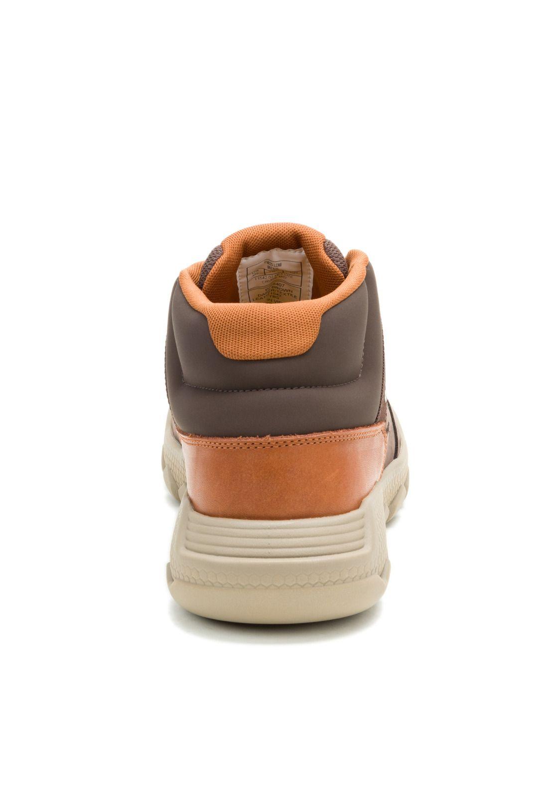Zapatilla Hex Lite Cruise Mid Hombre Café-5
