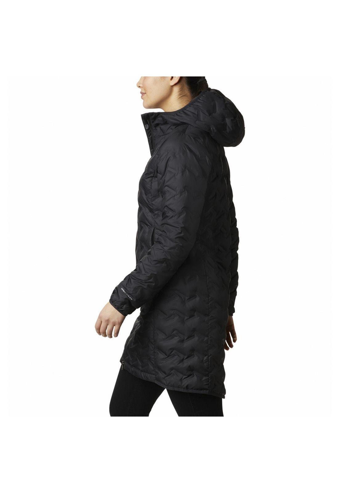 Parka Mujer Delta Ridge Long Jkt Negro-1
