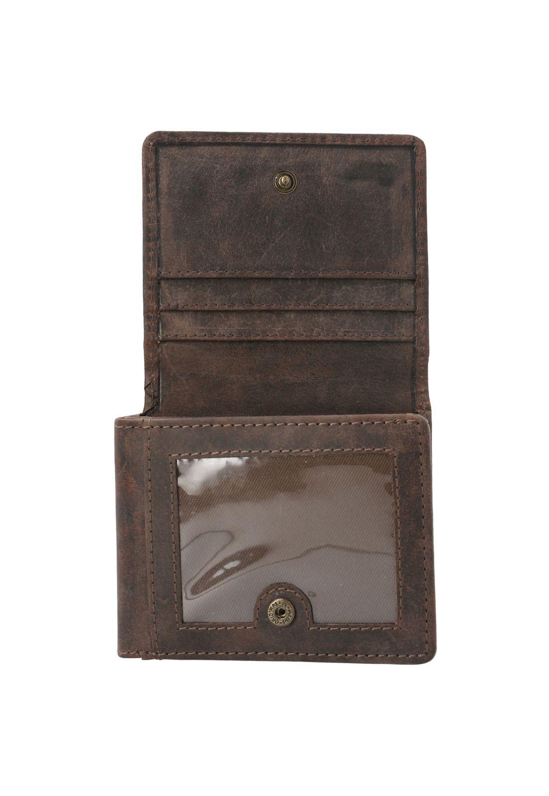 Billetera Cuero Hombre HT Clovelly Wallet Café-2