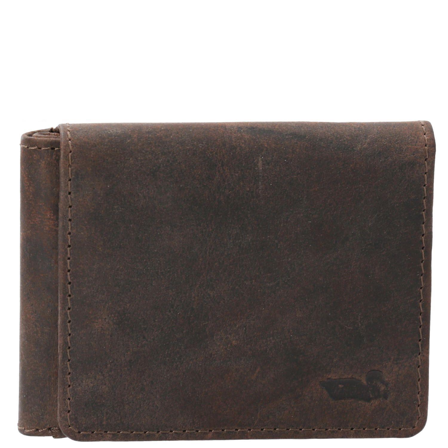 Billetera Cuero Hombre HT Clovelly Wallet Café-0