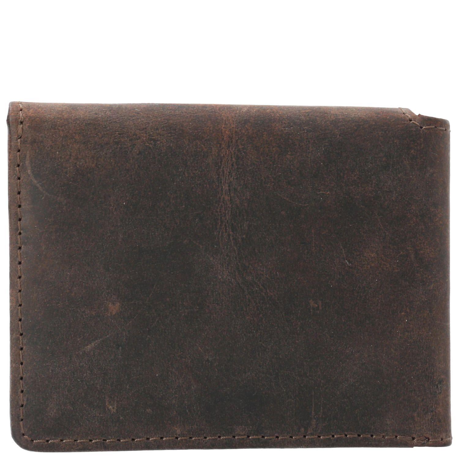 Billetera Cuero Hombre HT Clovelly Wallet Café-1