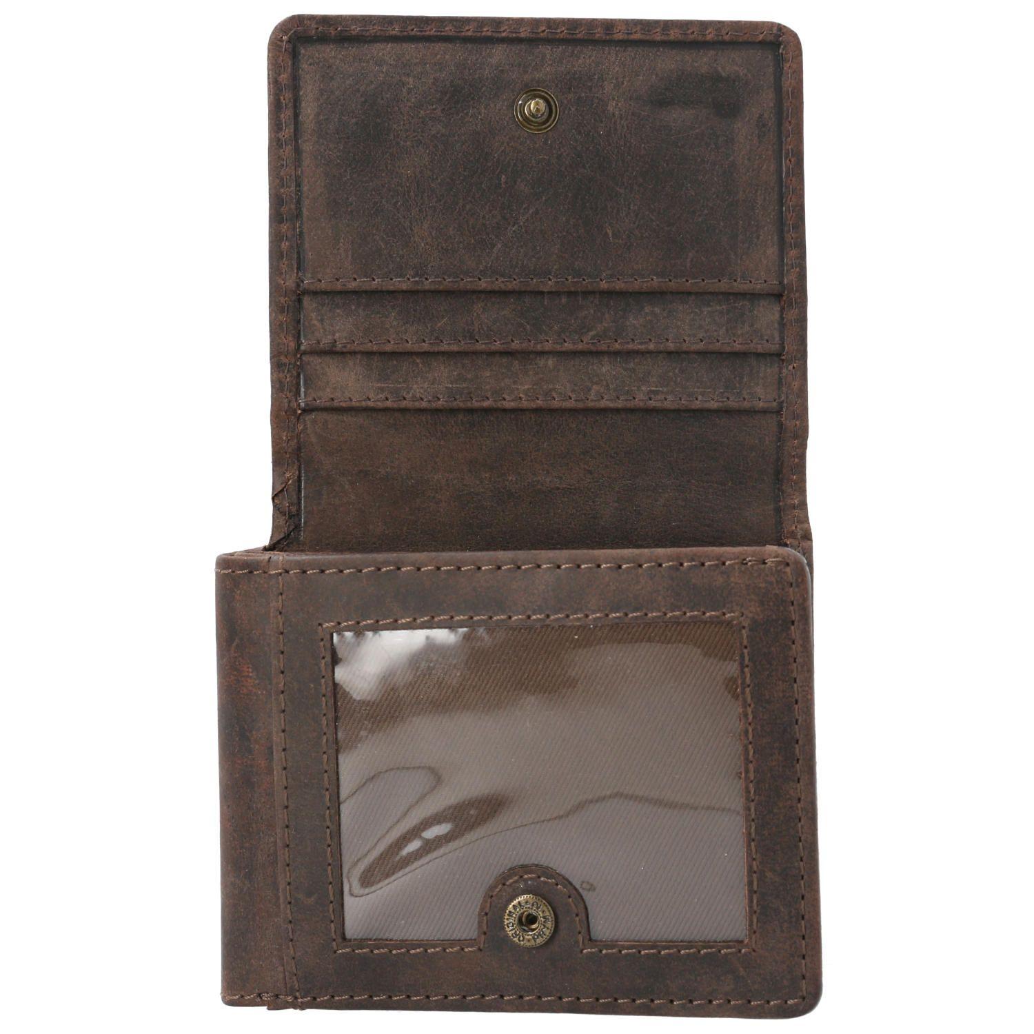 Billetera Cuero Hombre HT Clovelly Wallet Café-2