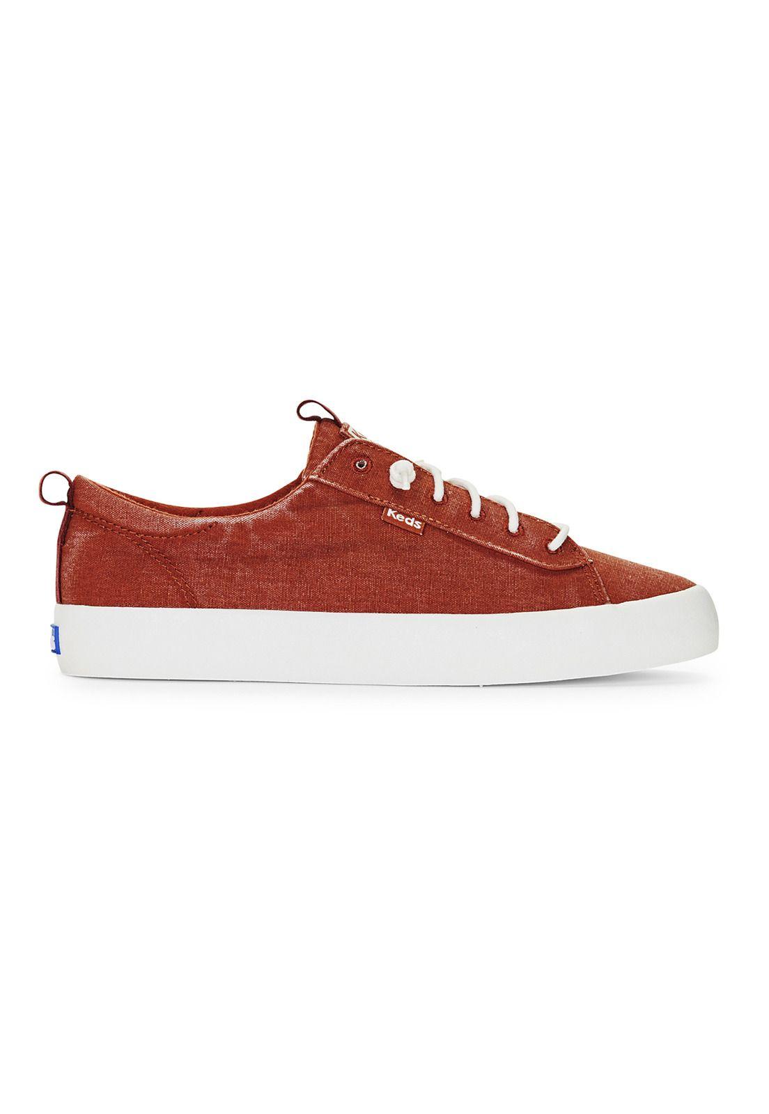 Zapatilla Casual Mujer Kickback Roja-0