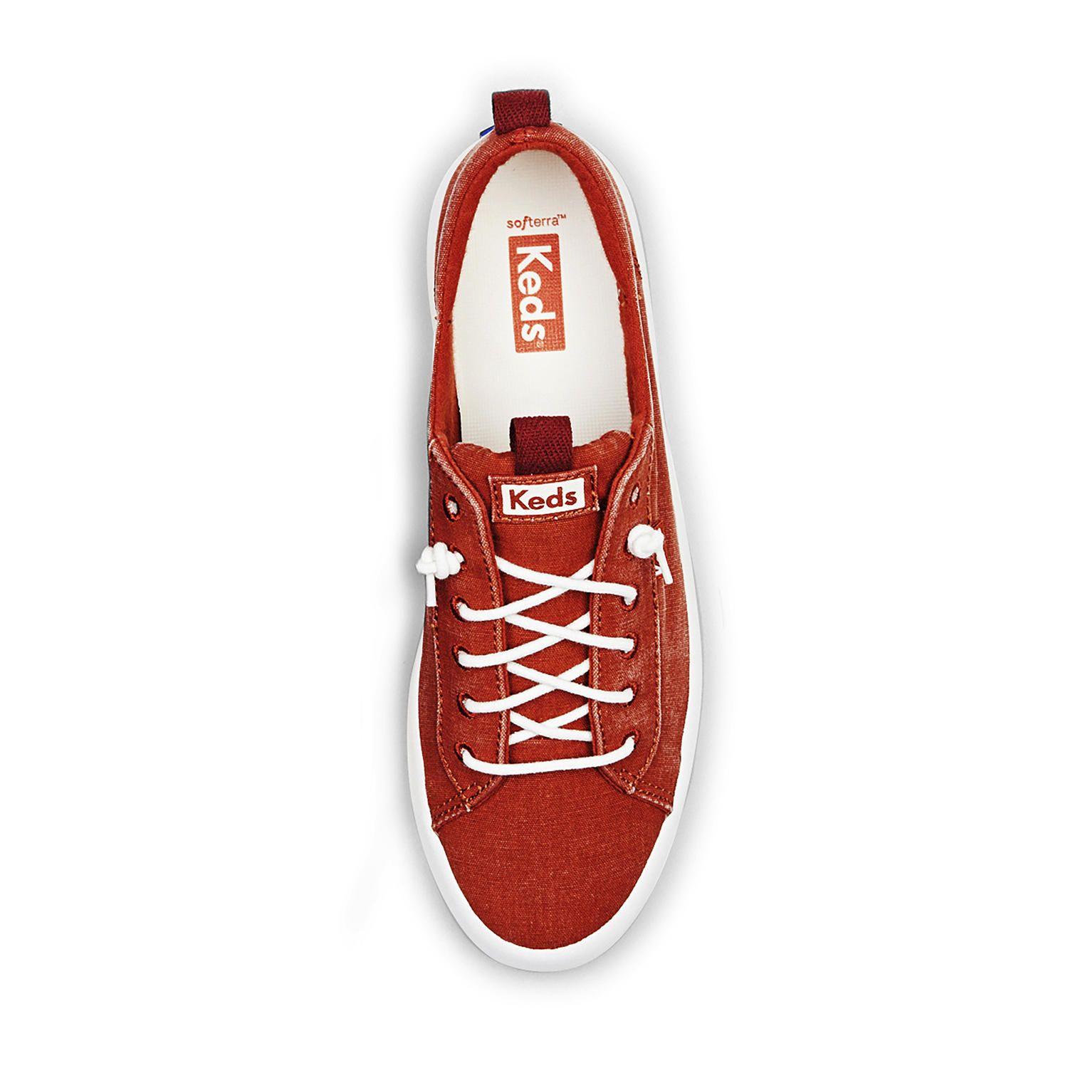 Zapatilla Casual Mujer Kickback Roja-3