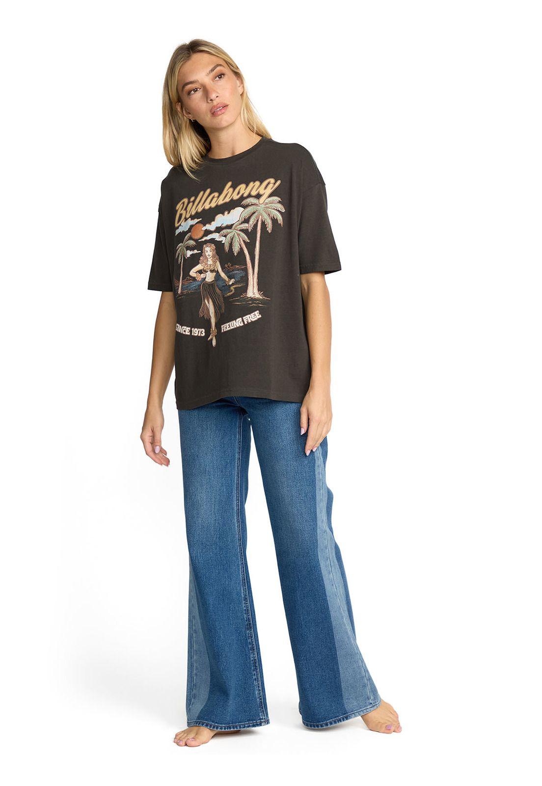 Polera m/c Mujer My sunny girl Negro-5