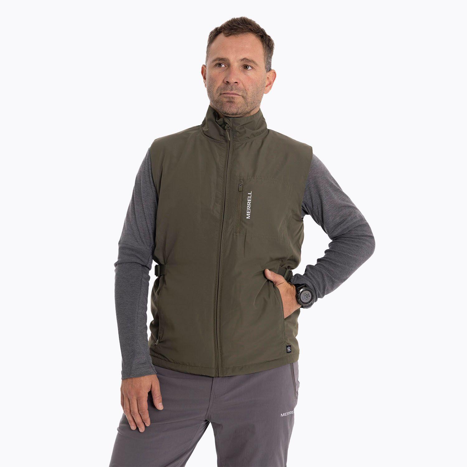 Polar Hombre Ochlock Vest Café oscuro Merrell-3