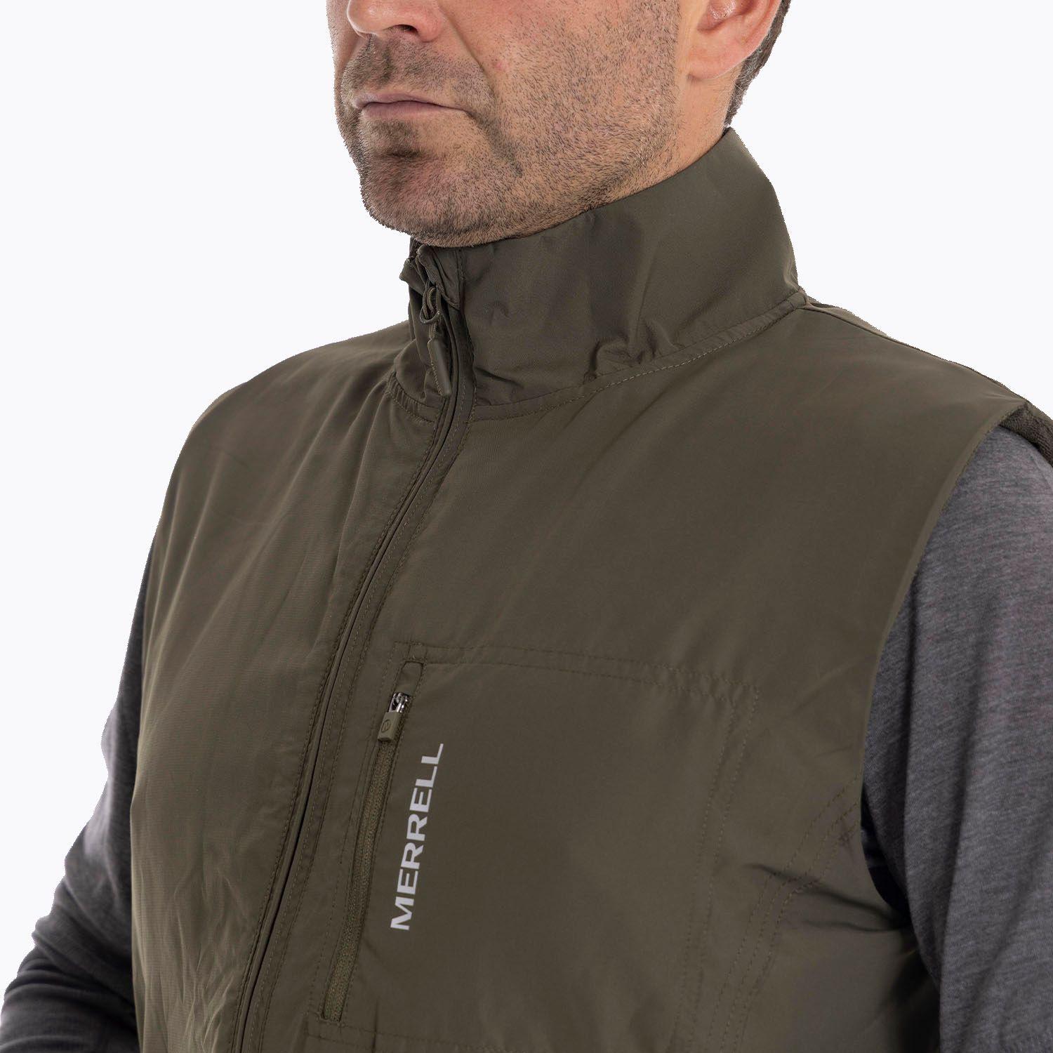 Polar Hombre Ochlock Vest Café oscuro Merrell-4