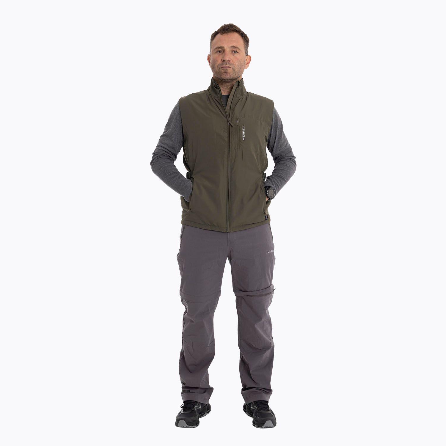 Polar Hombre Ochlock Vest Café oscuro Merrell-8