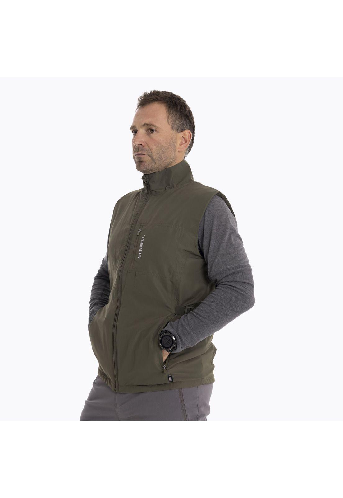 Polar Hombre Ochlock Vest Café oscuro Merrell-1
