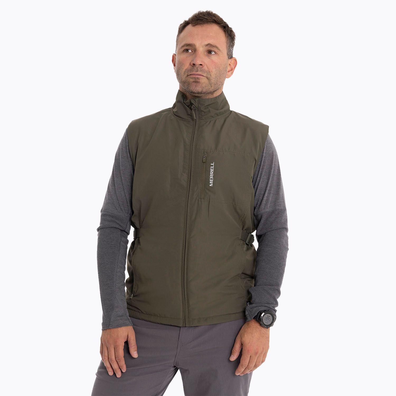 Polar Hombre Ochlock Vest Café oscuro Merrell-0