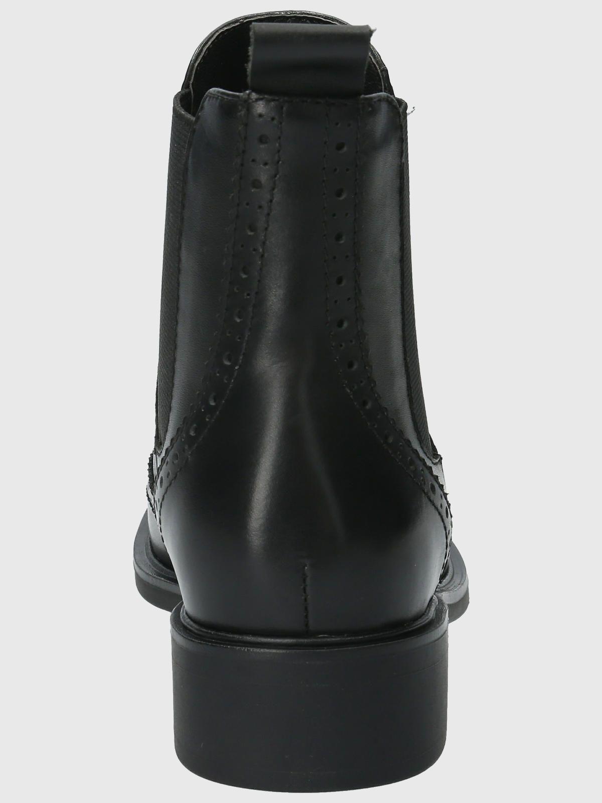 Botin Cuero Mujer Algate Negro-6