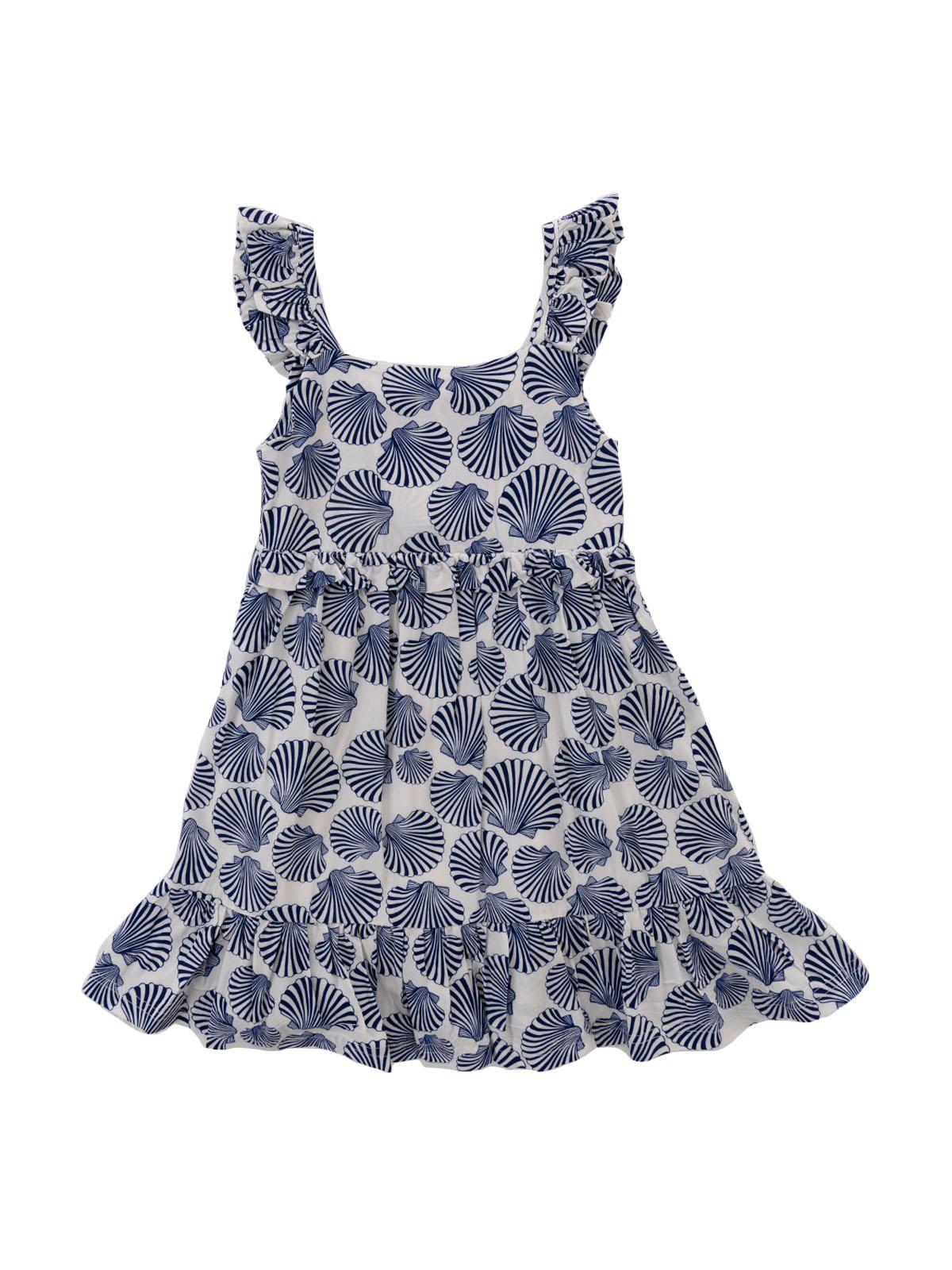 Vestido Niña Amelia Azul-0