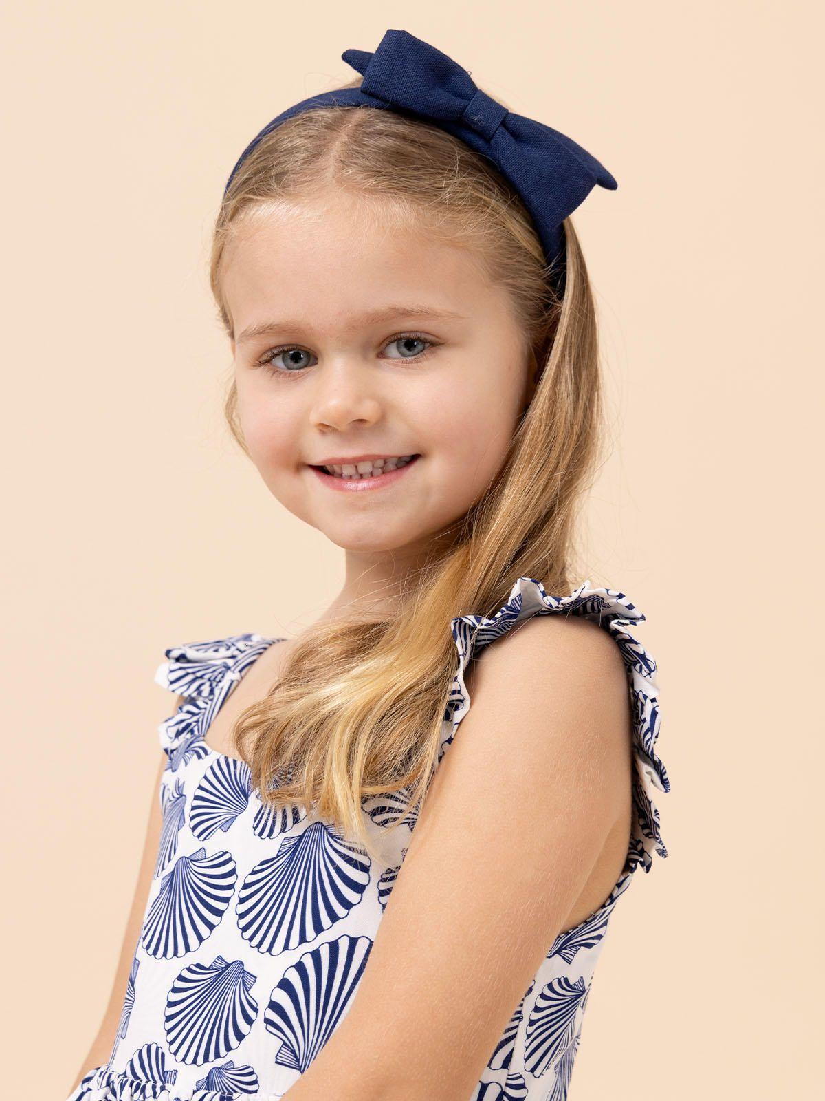 Vestido Niña Amelia Azul-3