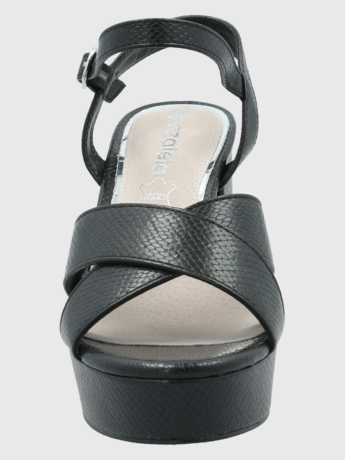 Sandalia Mujer Cristiana Negro -3