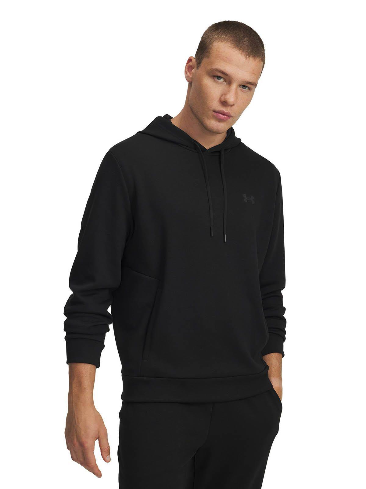Poleron UA Vanish Fleece Hoodie Negro Hombre-0