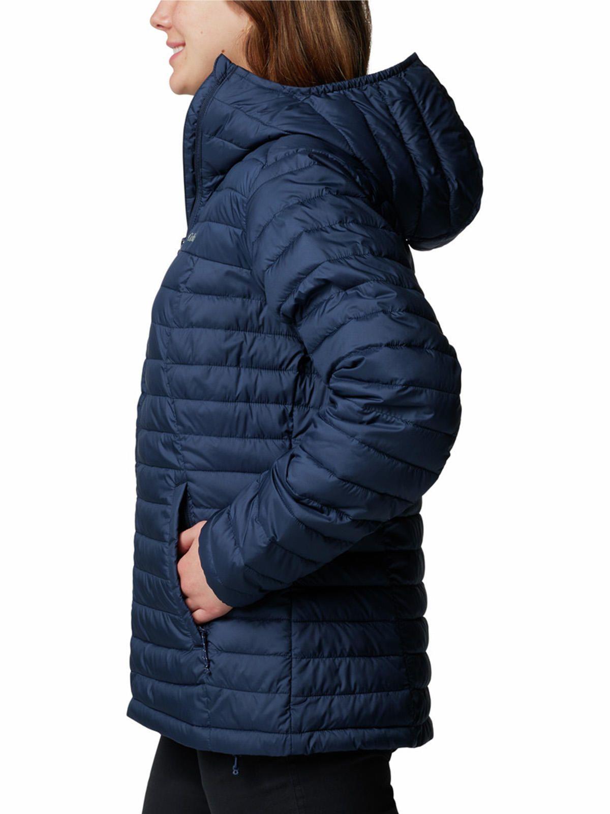 Parka Mujer Silver Falls Ii Hoodie Azul-1