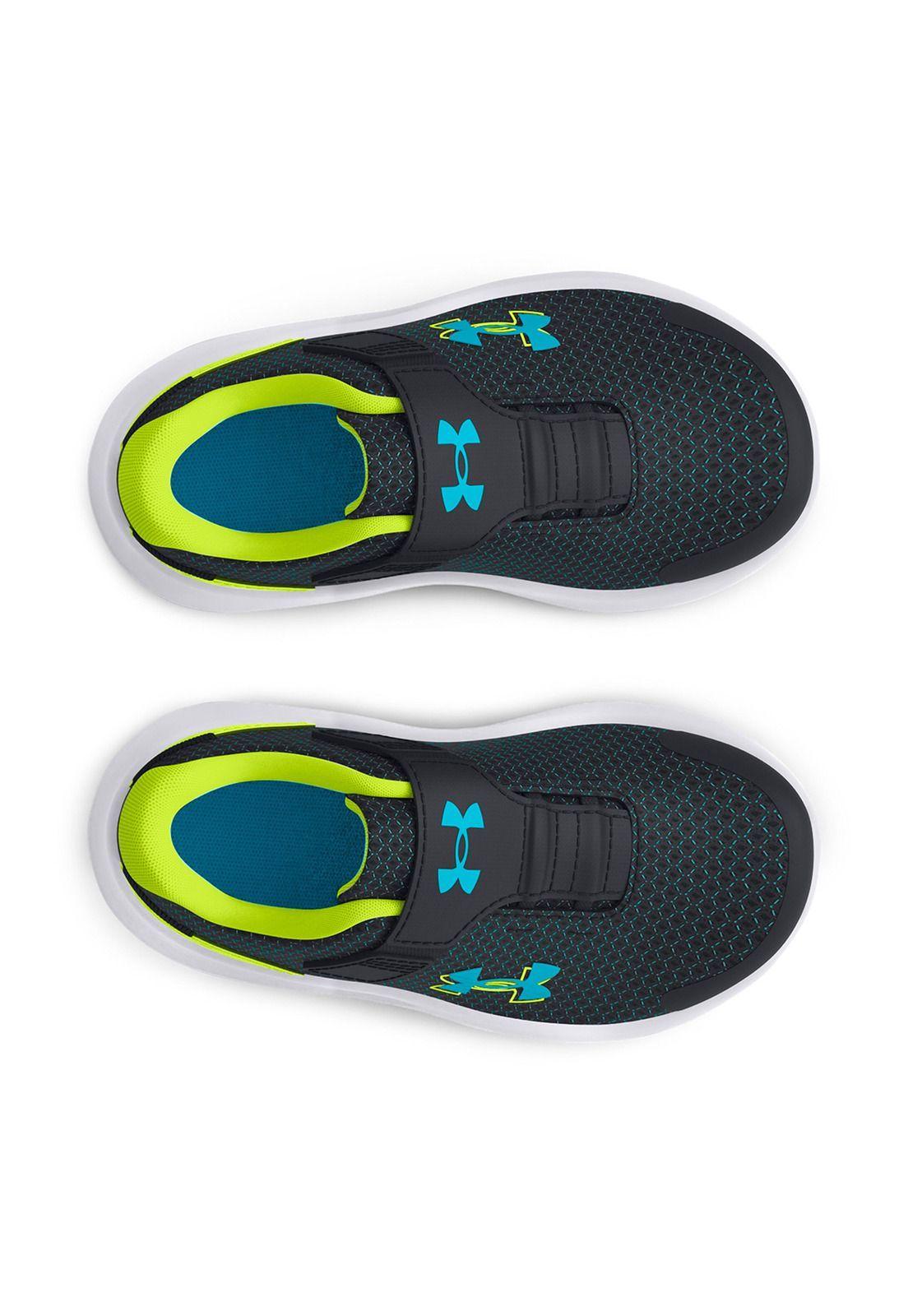 Zapatilla running UA Surge 4 AC niño Negro-4