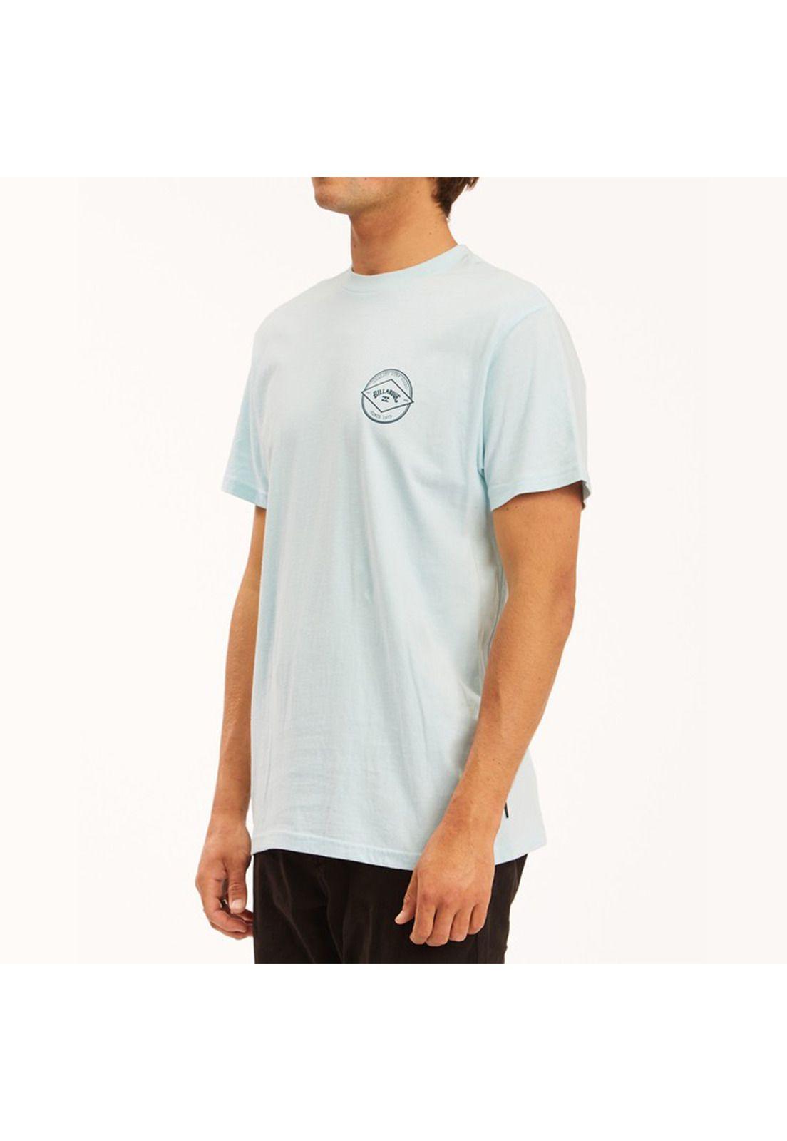 Polera M/C Hombre Rotor Arch Azul-1
