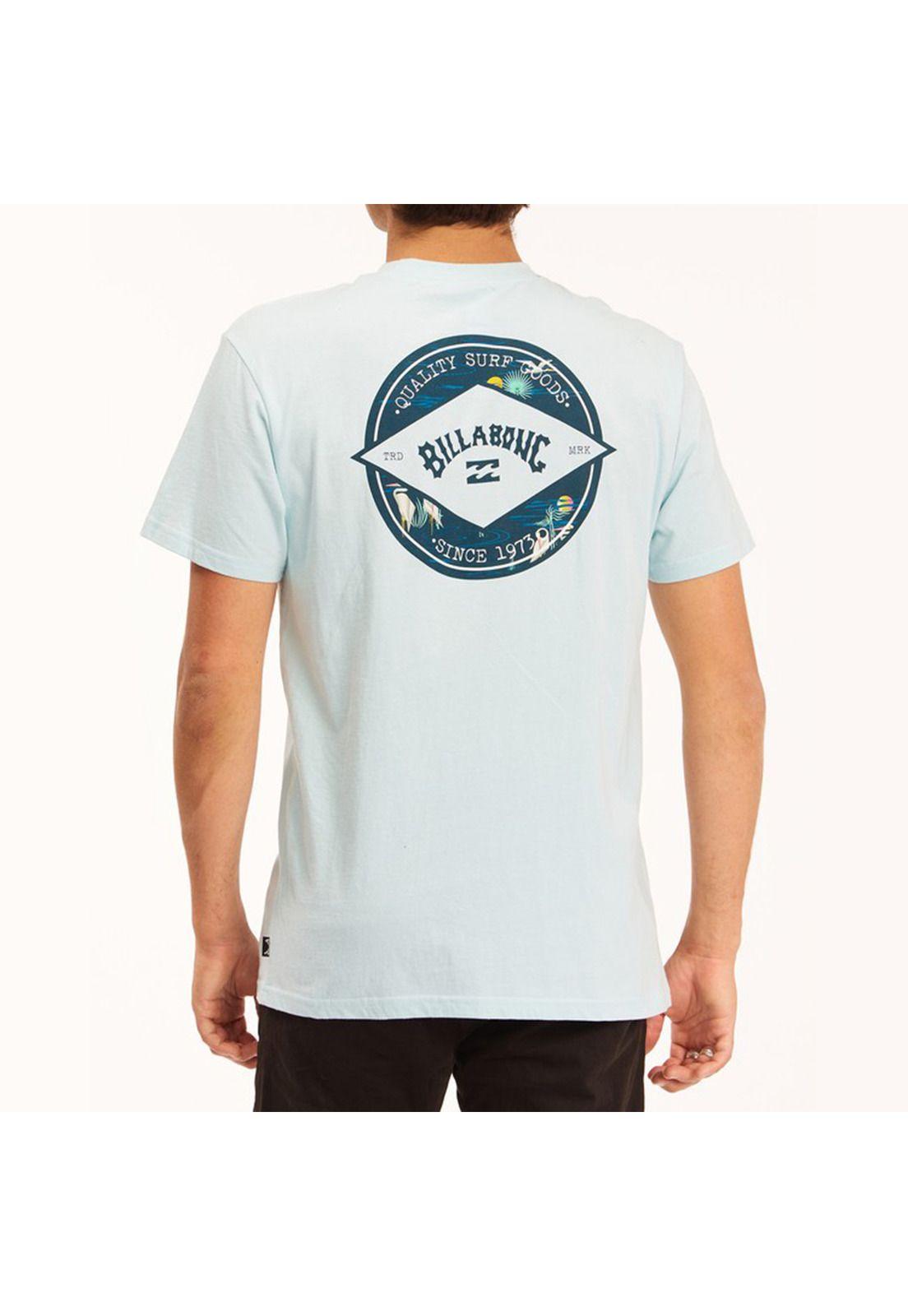 Polera M/C Hombre Rotor Arch Azul-2